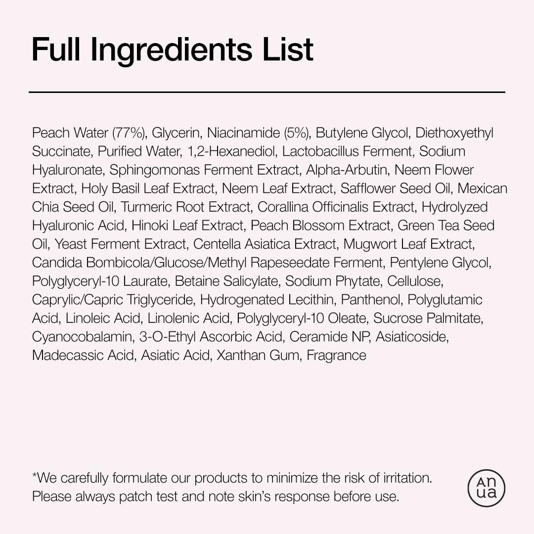 Anua Wonder Peach 70% Niacinamide Serum