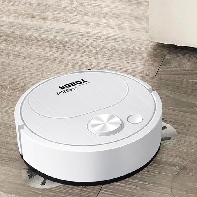 Robot Vacuum Cleaner – 3-in-1 Mini Sweeping & Mopping Machine with Strong Suction