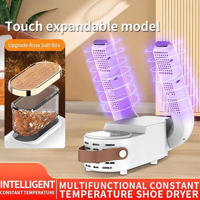 Boot & Shoe Dryer – Telescopic Warmer with Smart Timer & Deodorizer
