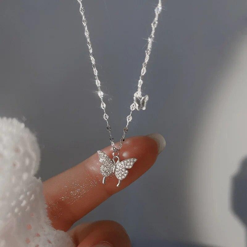 Butterfly Necklace for Women