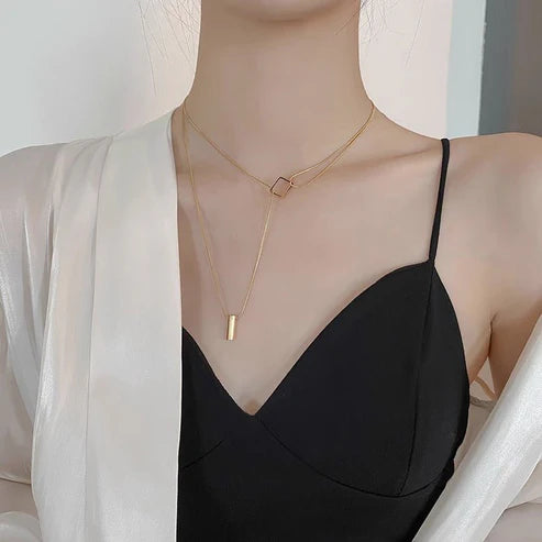 Geometric Necklace for Women
