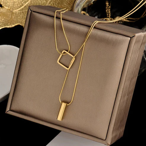 Geometric Necklace for Women