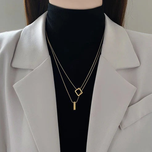 Geometric Necklace for Women