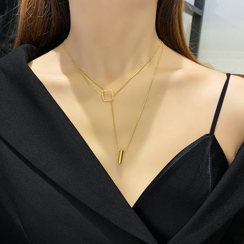 Geometric Necklace for Women