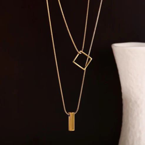 Geometric Necklace for Women
