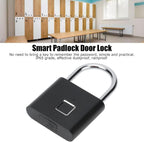 Fingerprint Smart Lock – Keyless Stainless-Steel Lock for Doors, Bags & Cabinets