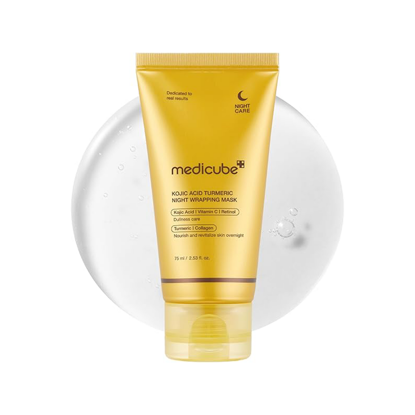 Medicube Turmeric Overnight Peel-Off Mask – Brightening & Elasticity Care
