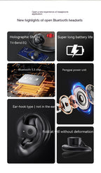 Small Coconut Ball Bluetooth Headset Non-in-ear Sports Headset