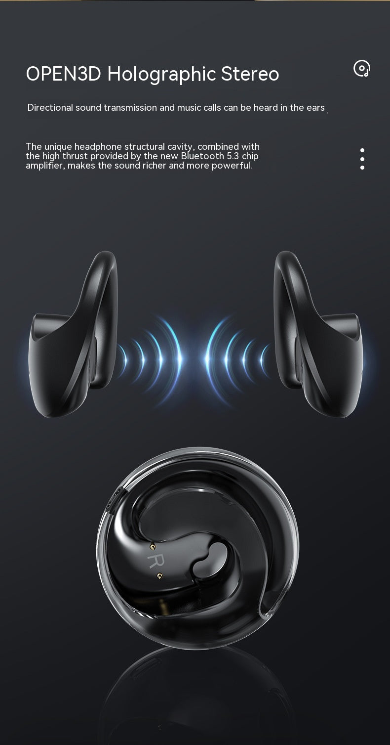 Small Coconut Ball Bluetooth Headset Non-in-ear Sports Headset