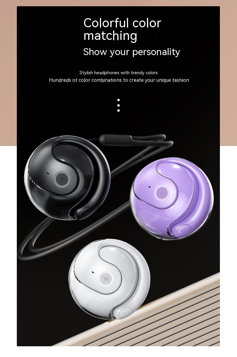 Small Coconut Ball Bluetooth Headset Non-in-ear Sports Headset