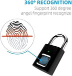 Fingerprint Smart Lock – Keyless Stainless-Steel Lock for Doors, Bags & Cabinets