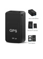 GPS Tracker - GF07 Mini GPS Real Time Locator Tracker GSM/GPRS Tracking Device for Vehicles, Cars, Kids, Persons and Assets.