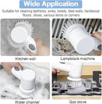 Electric Spin Scrubber with 5 Replaceable Brush Heads and Adjustable Speeds Rechargeable Electric Cleaning Brush for Kitchen, Bathroom, Sink, Floor, and Bathtub