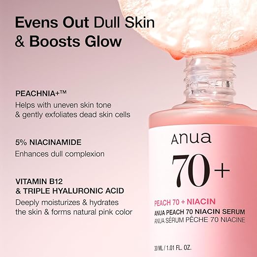 Anua Wonder Peach 70% Niacinamide Serum