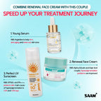 SAAM Renewal Face Cream | Melasma, Freckles, Age Spots & Dark Spots | With Alpha Arbutin and Kojic Acid