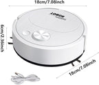 Robot Vacuum Cleaner – 3-in-1 Mini Sweeping & Mopping Machine with Strong Suction