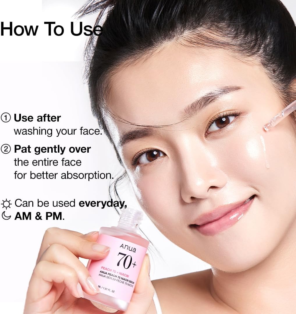 Anua Wonder Peach 70% Niacinamide Serum