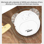Robot Vacuum Cleaner – 3-in-1 Mini Sweeping & Mopping Machine with Strong Suction