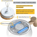 Electric Mixing Kettle & Self-Stirring Coffee Mug – Borosilicate Glass with 55° Constant Temperature Coaster, 400ml