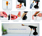 Double Battery Car Washer Gun