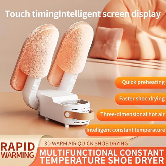 Boot & Shoe Dryer – Telescopic Warmer with Smart Timer & Deodorizer