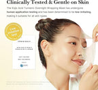 medicube Turmeric Overnight Wrapping Peel Off Mask - Nourishes dull, uneven skin with hydrolyzed collagen for glowing skin and improved elasticity. Korean skincare