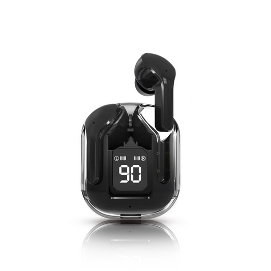 T6 Wireless Earbuds – Bluetooth ENC Noise-Canceling with Mic & LED Case