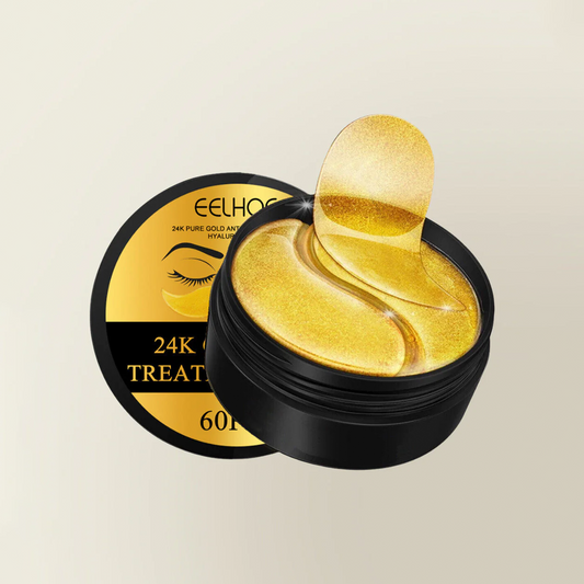 EELHOE 24K Gold Eye Mask – 60 Pcs (30 Pairs)