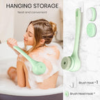 Electric Body Brush Back Scrubber for Shower