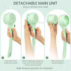 Electric Body Brush Back Scrubber for Shower