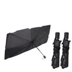 Foldable Car Windshield Sunshade Umbrella, UV Ray Block Sun Heat Protection, Front Window Cover Foldable Sunshade Umbrella