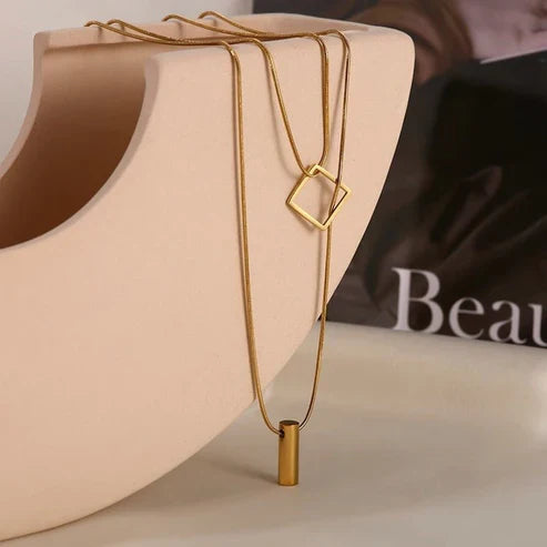 Geometric Necklace for Women