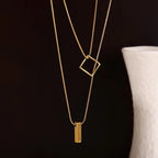 Geometric Necklace for Women